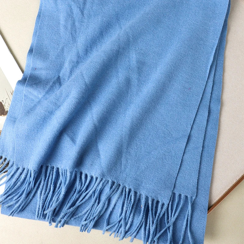 Women's Cashmere Scarf, Long and Warm