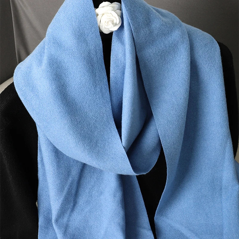 Women's Cashmere Scarf, Long and Warm