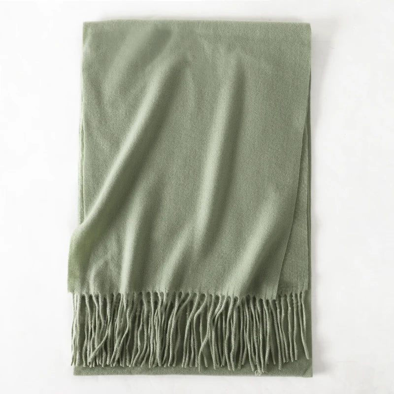 Women's Cashmere Scarf, Long and Warm