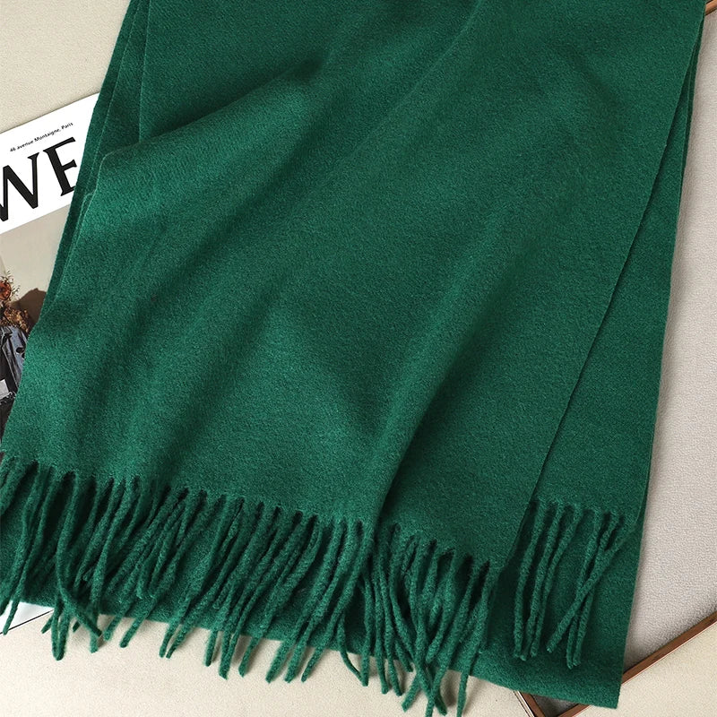 Women's Cashmere Scarf, Long and Warm