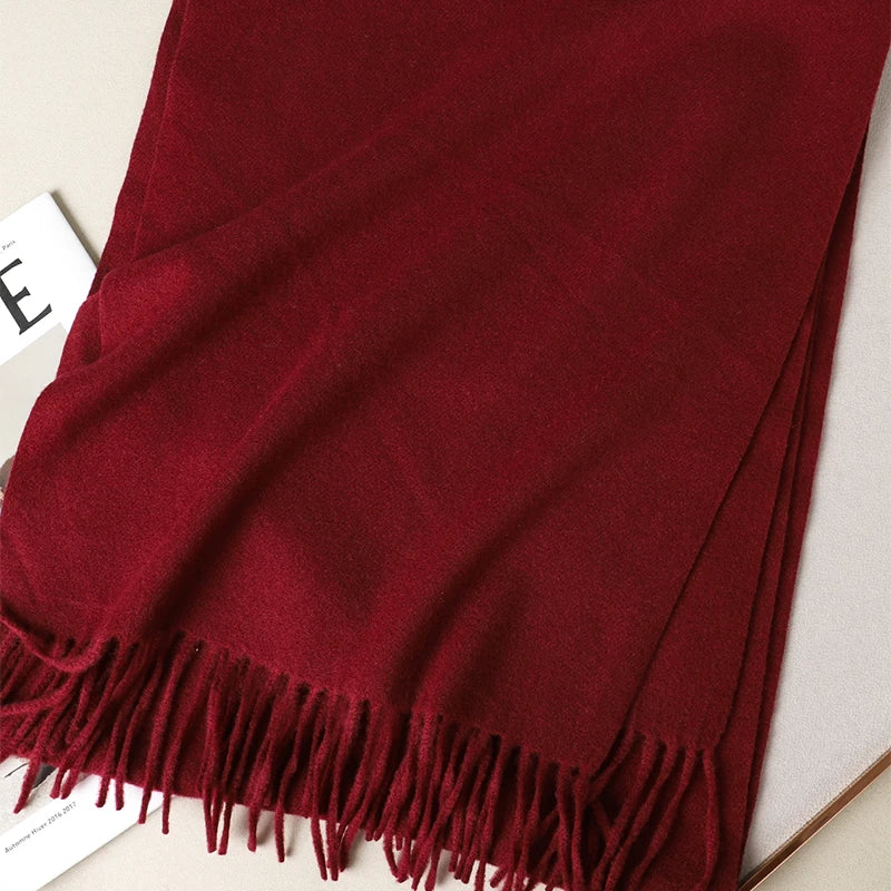 Women's Cashmere Scarf, Long and Warm