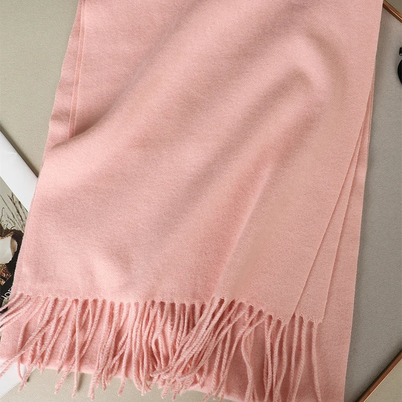 Women's Cashmere Scarf, Long and Warm