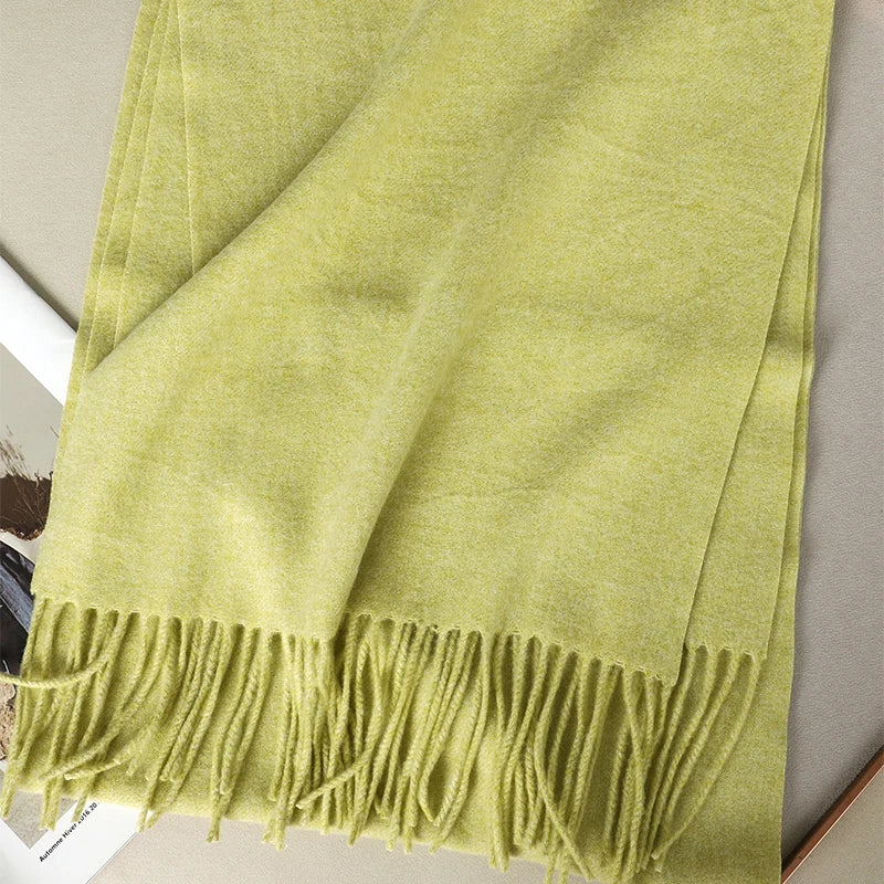 Women's Cashmere Scarf, Long and Warm