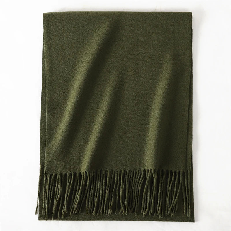 Women's Cashmere Scarf, Long and Warm