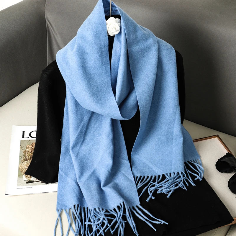 Women's Cashmere Scarf, Long and Warm